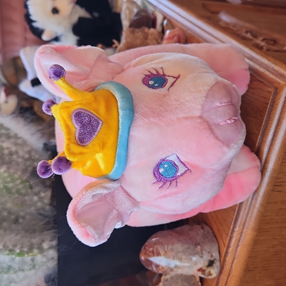 DanDee Pink Plush & Soft 10x8"  "Princess" Piggy Bank New! - Picture 1 of 5